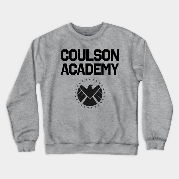 Coulson academy black Crewneck Sweatshirt by AO01